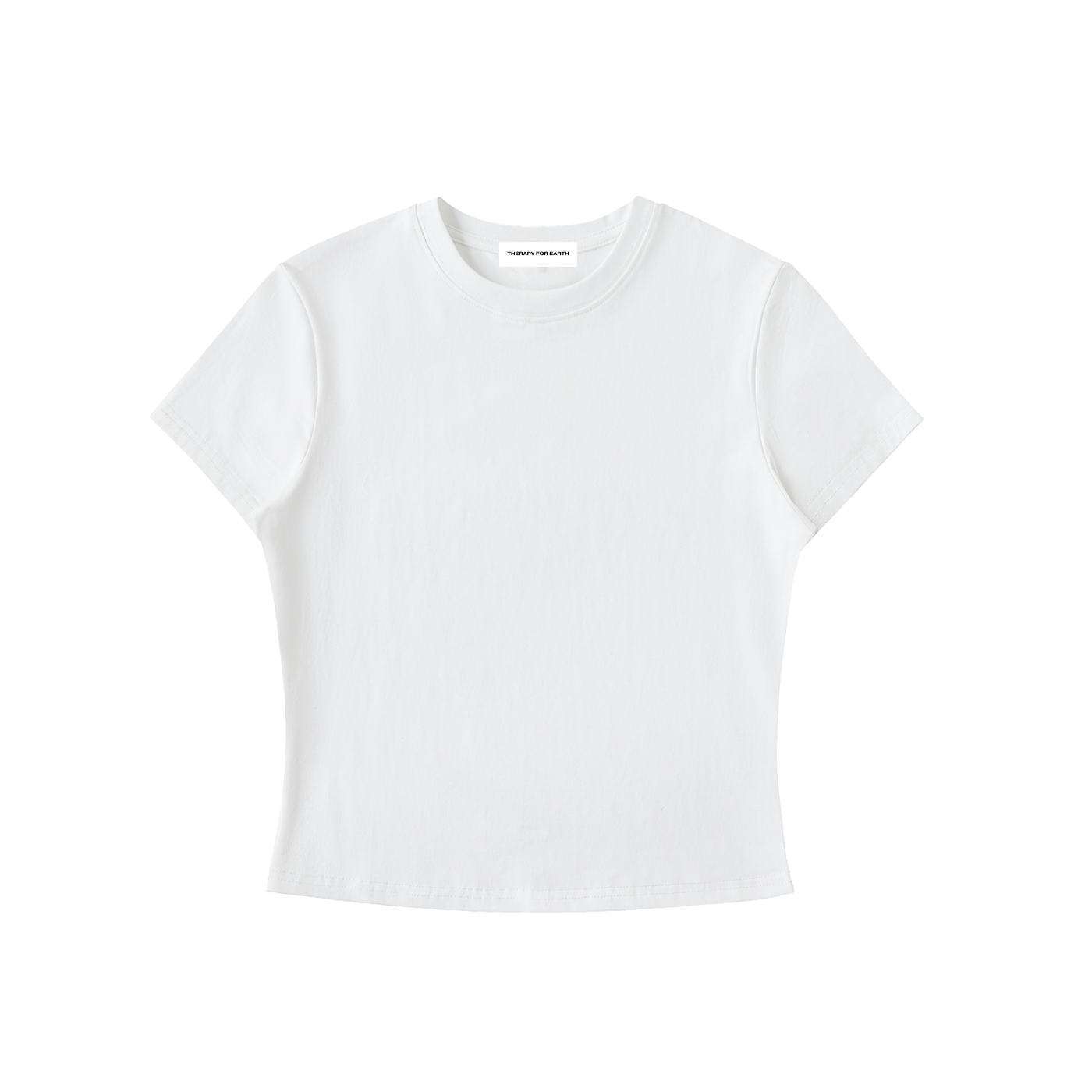 T-SHIRT FEMME BODYCON COTON STRETCH 210G/M²
