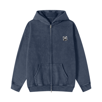 HOODIE ZIPPÉ SNOW WASH UNISEXE