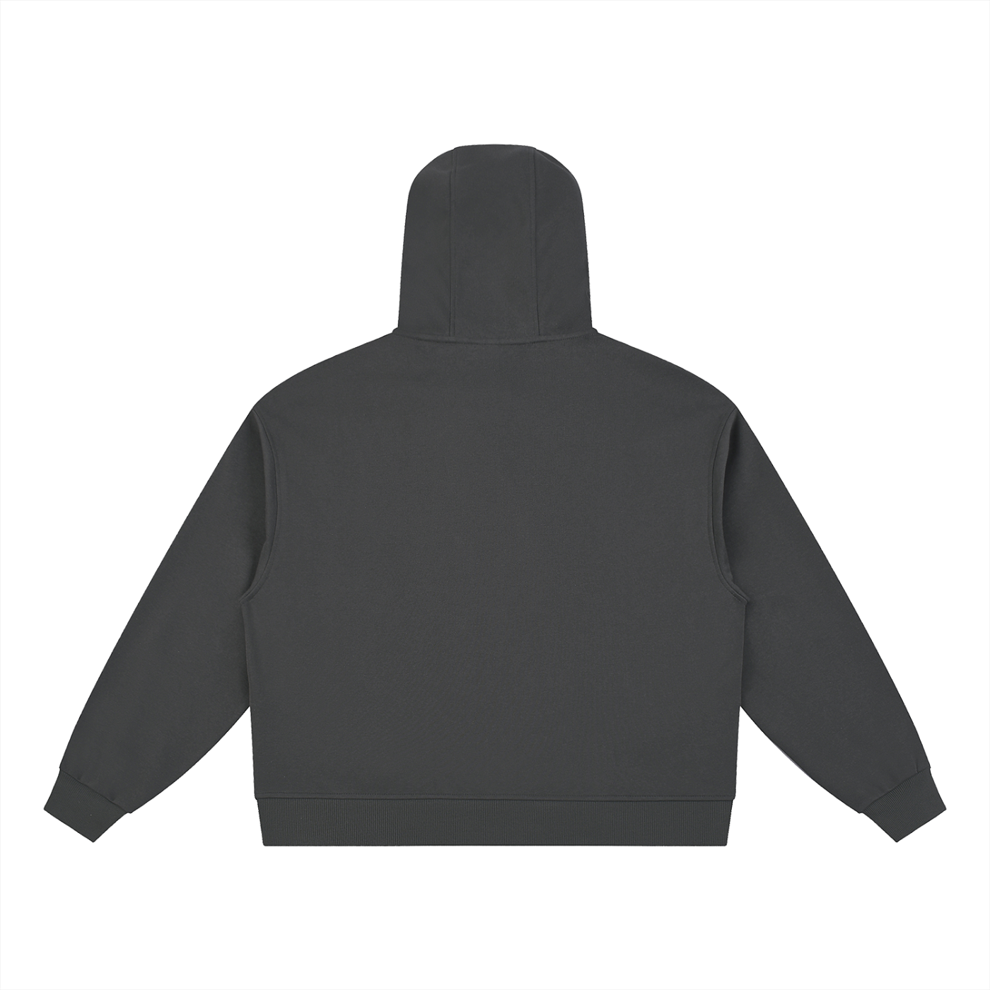 BOXY BUTTON PLACKET HOODIE – OVERSIZE UNISEX