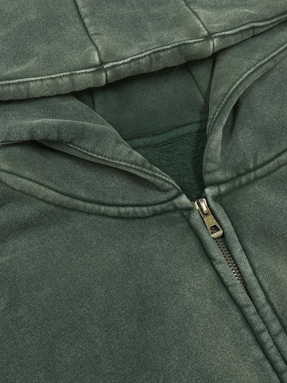 HOODIE ZIPPÉ SNOW WASH UNISEXE