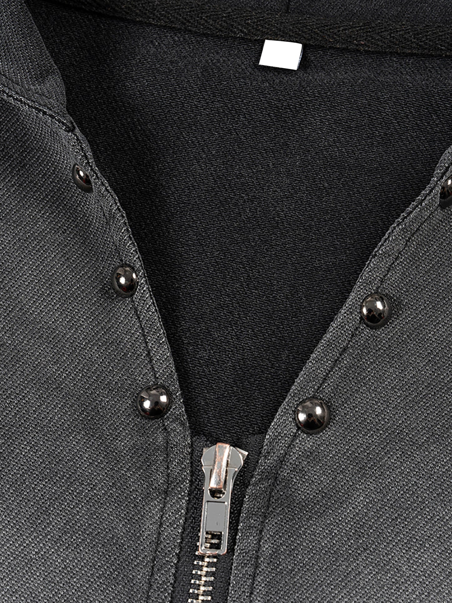 DÉBARDEUR ZIPPÉ À CAPUCHE VINTAGE UNISEXE