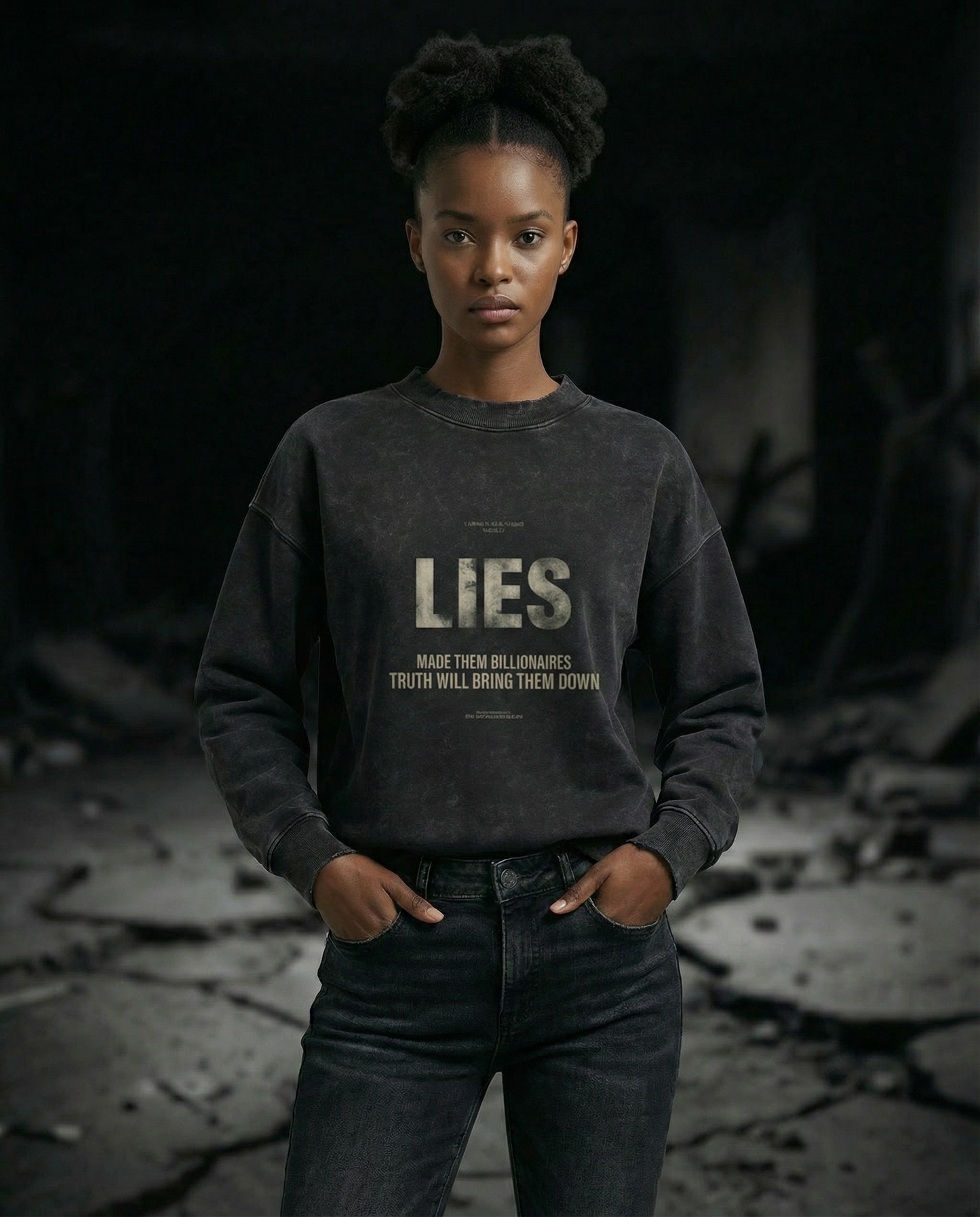 SWEATSHIRT LIES UNISEX