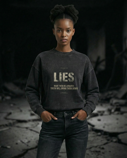 SWEATSHIRT LIES UNISEX