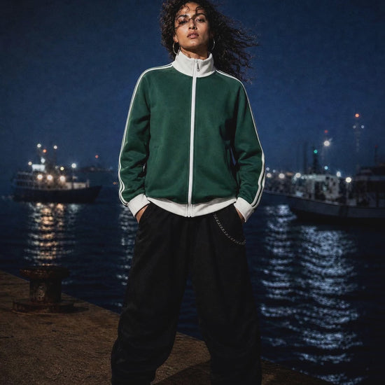 veste verte Palestine vidéo