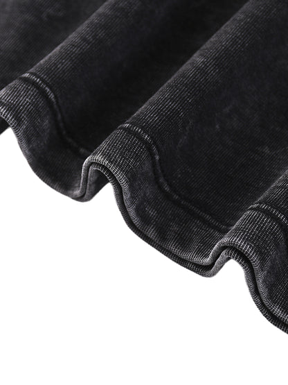 VINTAGE WASH BODYCON T-SHIRT