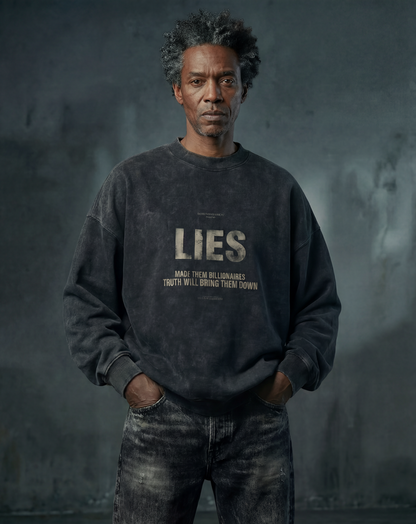SWEATSHIRT LIES UNISEX