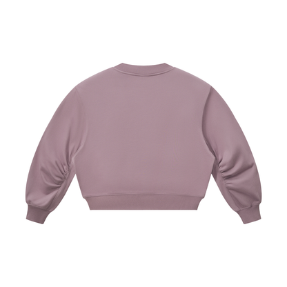 sweat femme pourpre ecoresponsable dos 