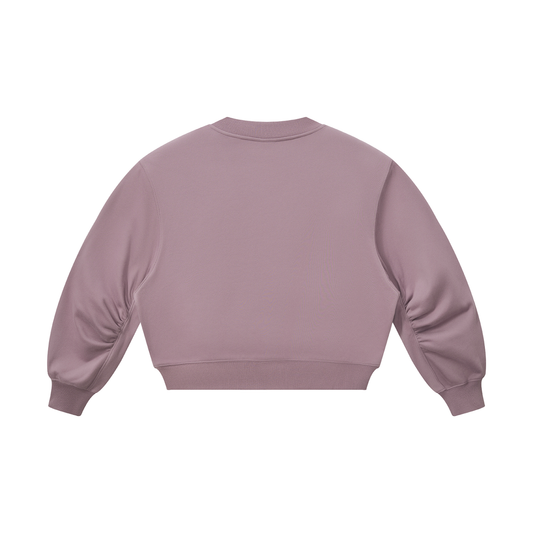 sweat femme pourpre ecoresponsable dos 