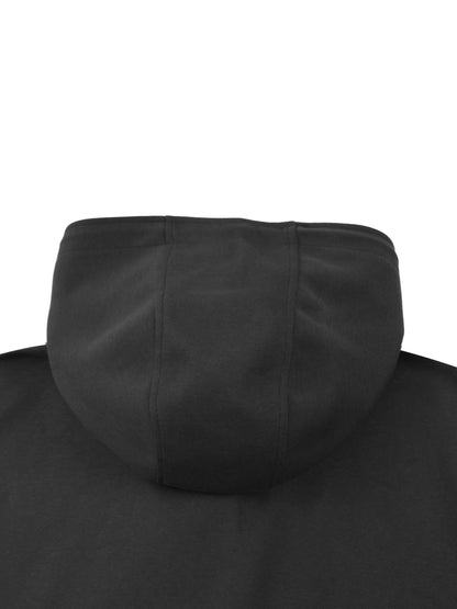 BOXY BUTTON PLACKET HOODIE – OVERSIZE UNISEX