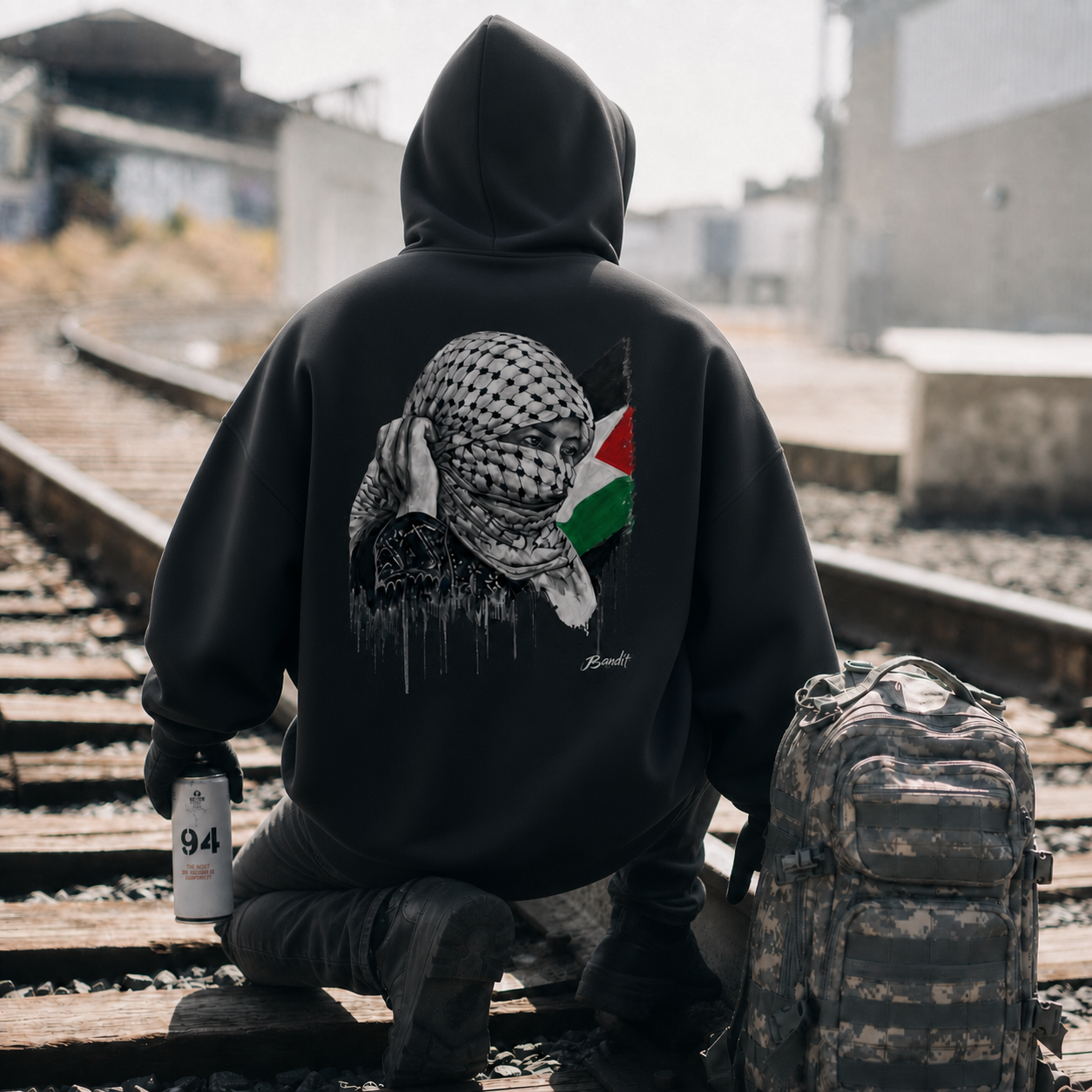HOODIE BOXY ZIPPÉ POLAIRE HOMME – WITNESS