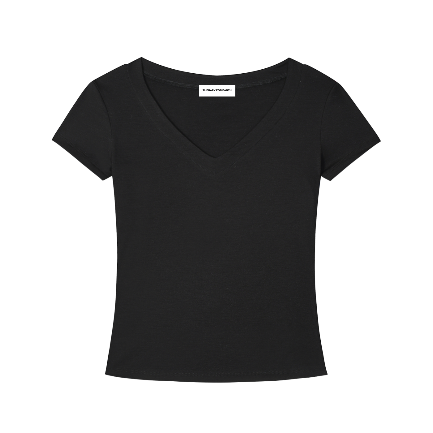 t-shirt femme noir écoresponsable 