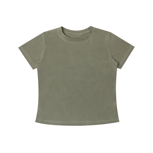 T-SHIRT VINTAGE WASH FEMME