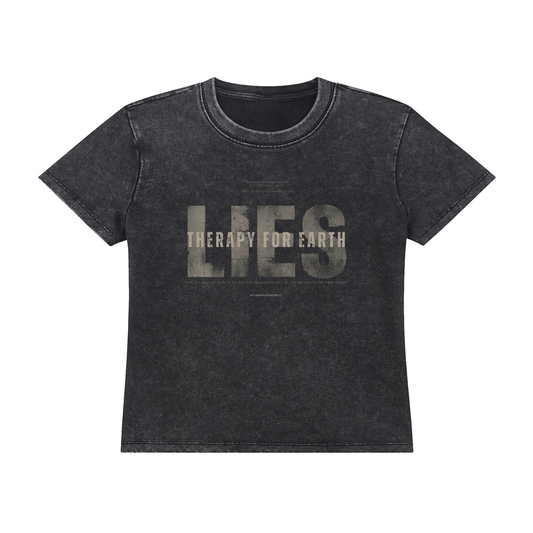 VINTAGE WASH BODYCON T-SHIRT