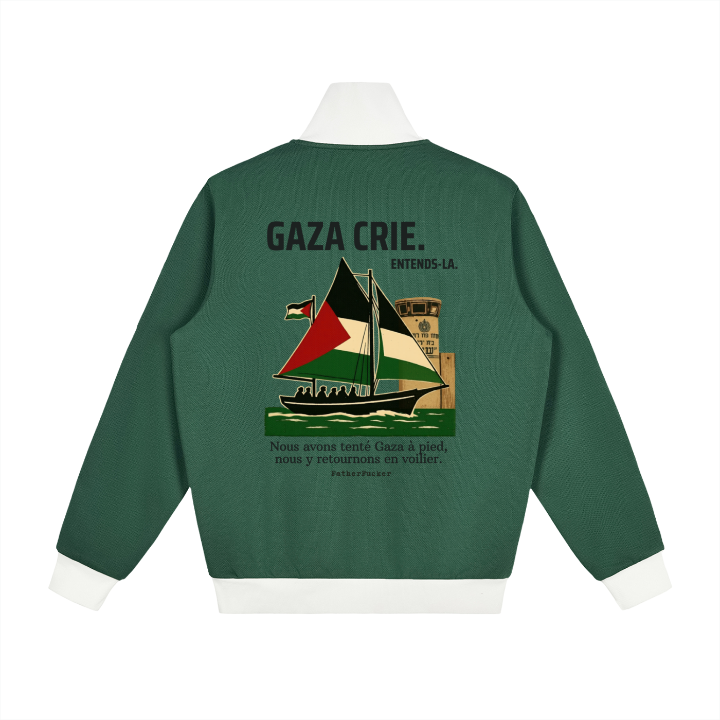 veste palestine verte 